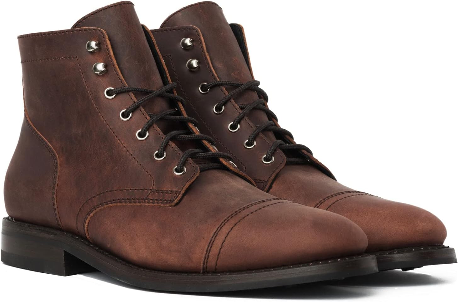 Men's Captain Series Durable Cap-Toe Boots