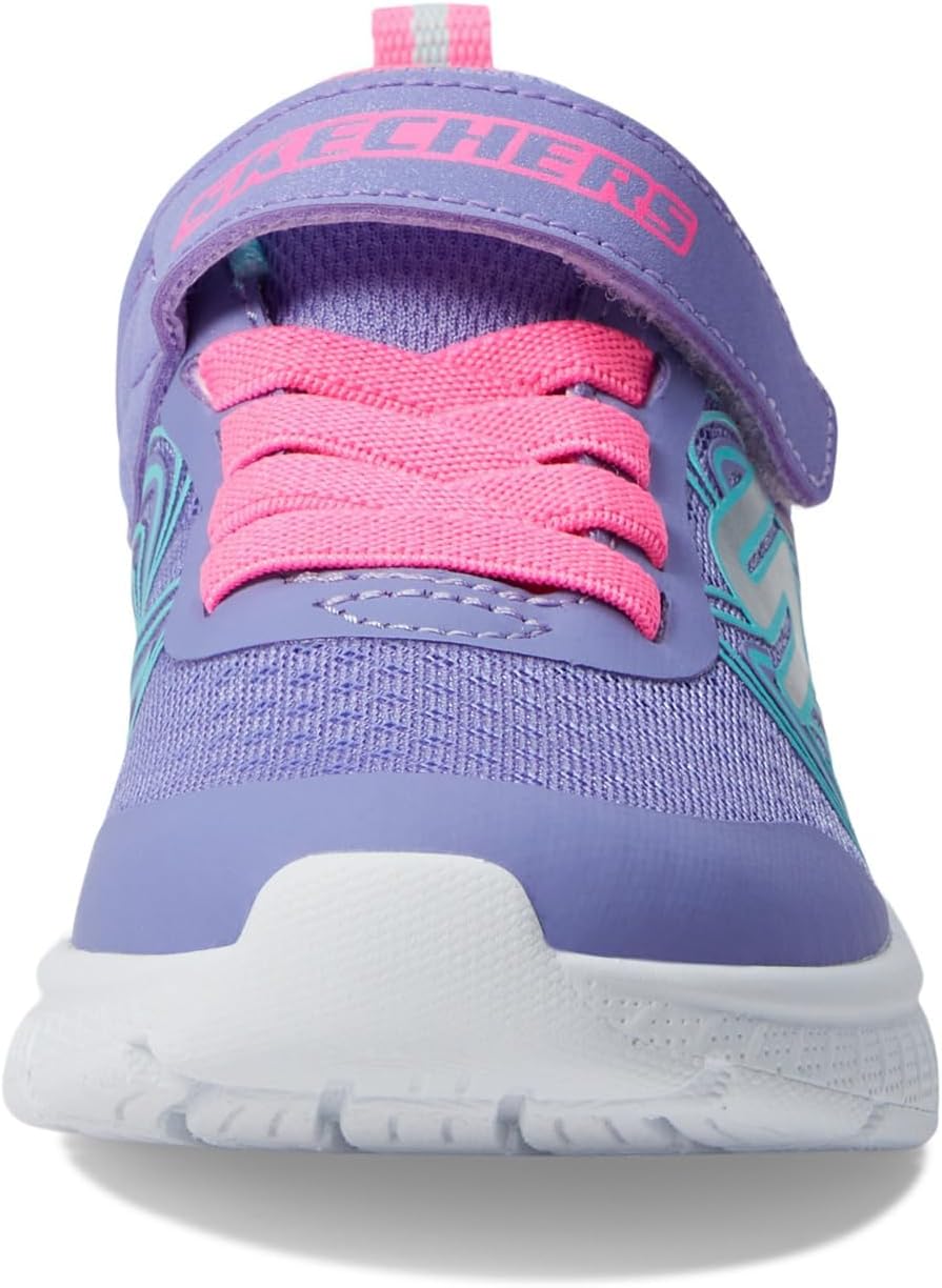 Skechers Kids' Unisex Microspec Plus - Swirl Sweet Sneakers.