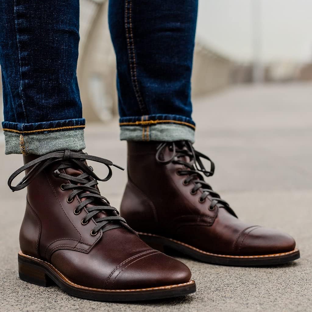 Men's Captain Series Durable Cap-Toe Boots