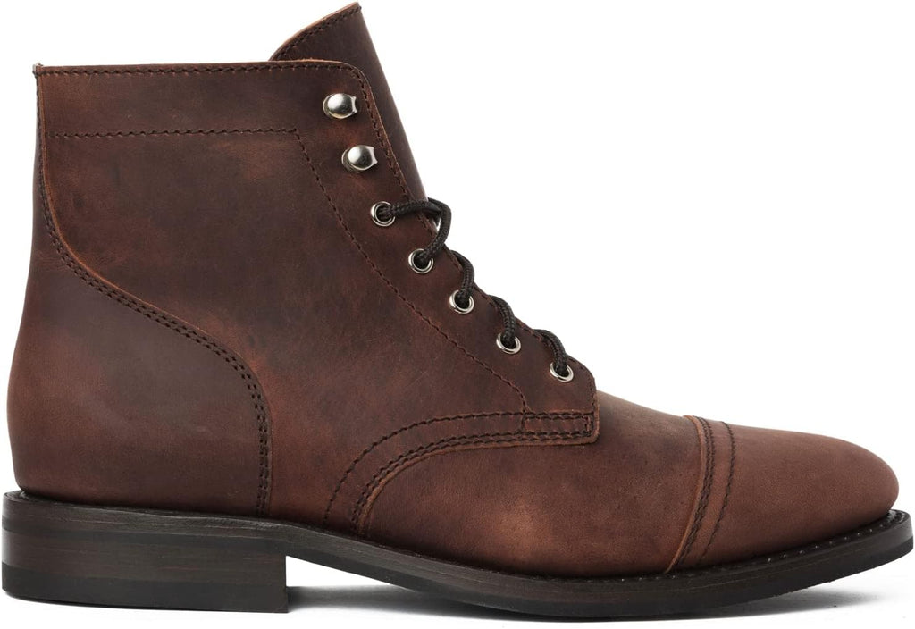 Men's Captain Series Durable Cap-Toe Boots