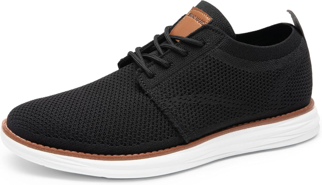 Men's KnitFlex Breeze Mesh Lace-Up Oxford Walking Shoes