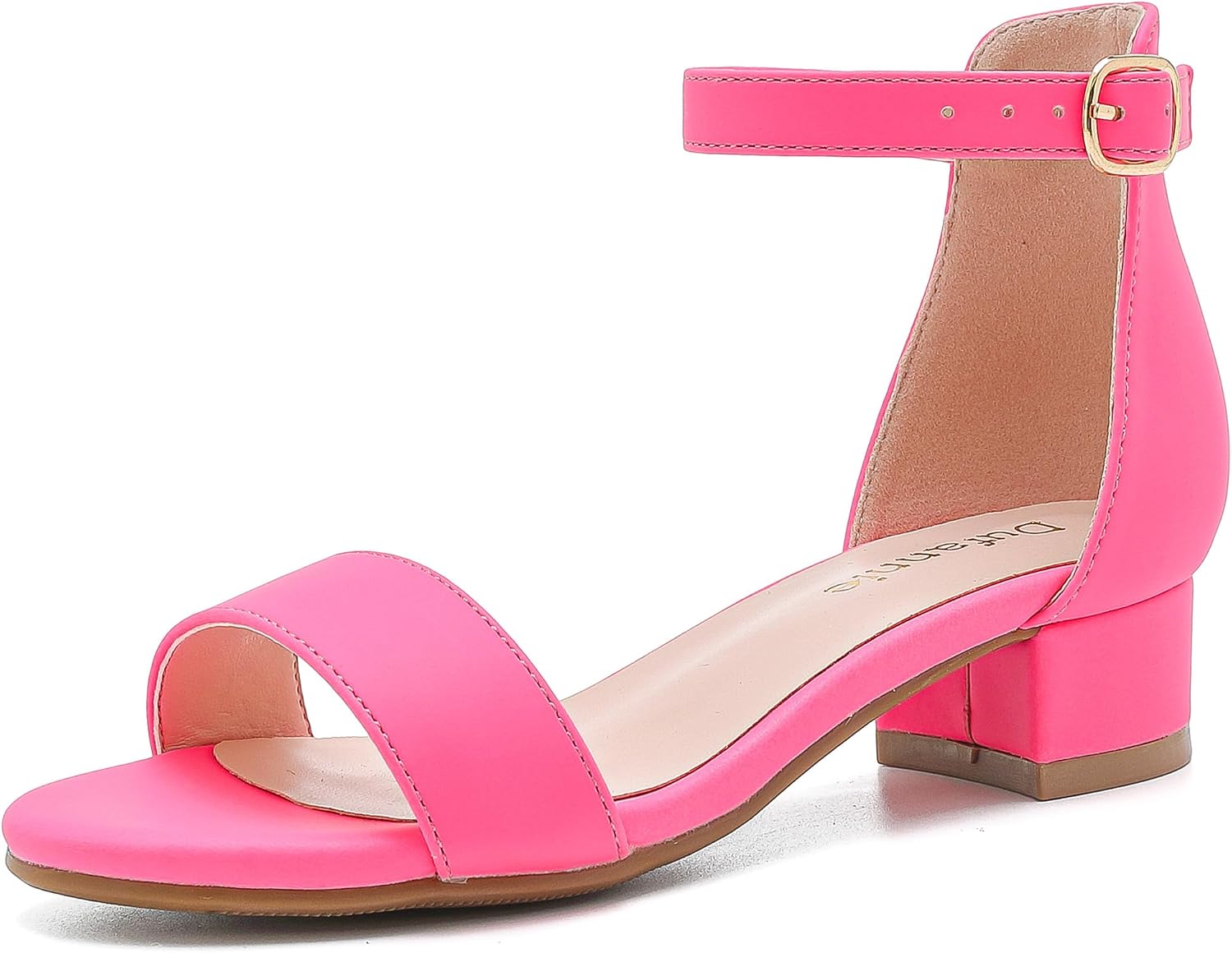 Children's Gold Dress Shoes/Sandals with Heels (Big Kid Size 3)