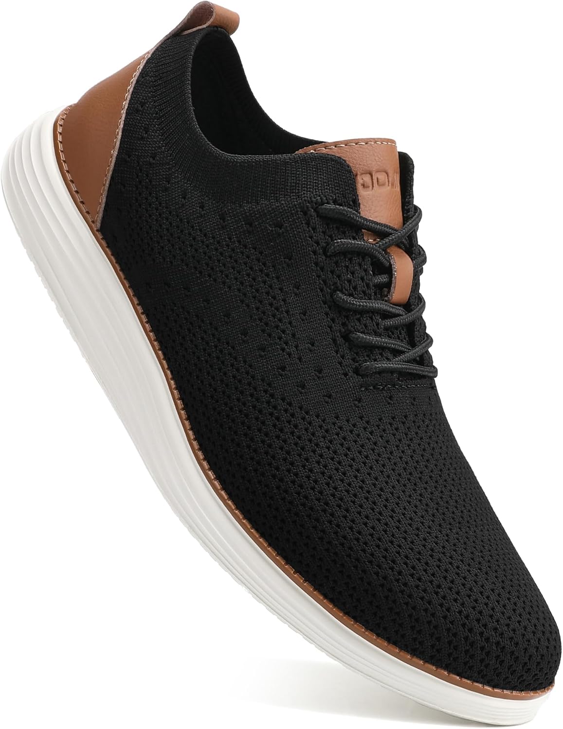 Men's Casual Business Sneakers (Black, Size 44W) | Stylish Sneakers