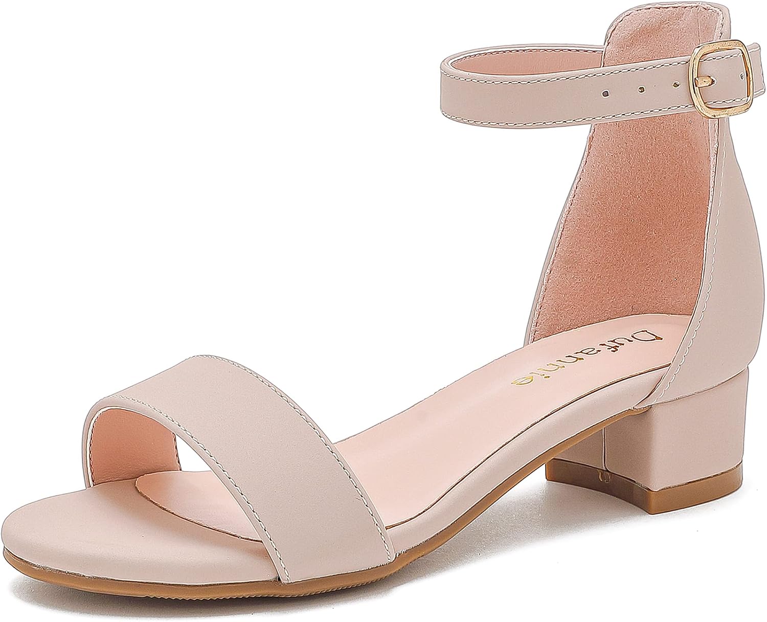 Children's Gold Dress Shoes/Sandals with Heels (Big Kid Size 3)