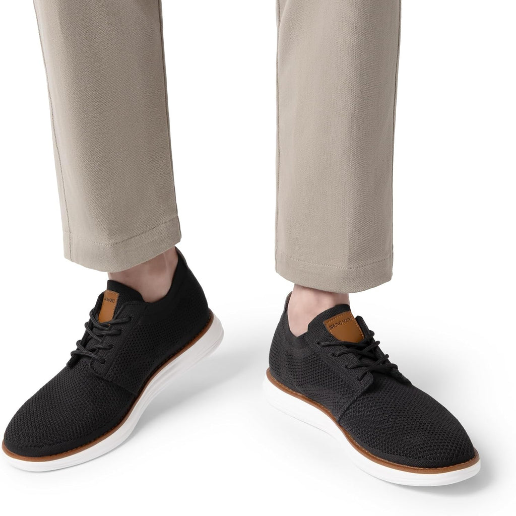 Men's KnitFlex Breeze Mesh Lace-Up Oxford Walking Shoes
