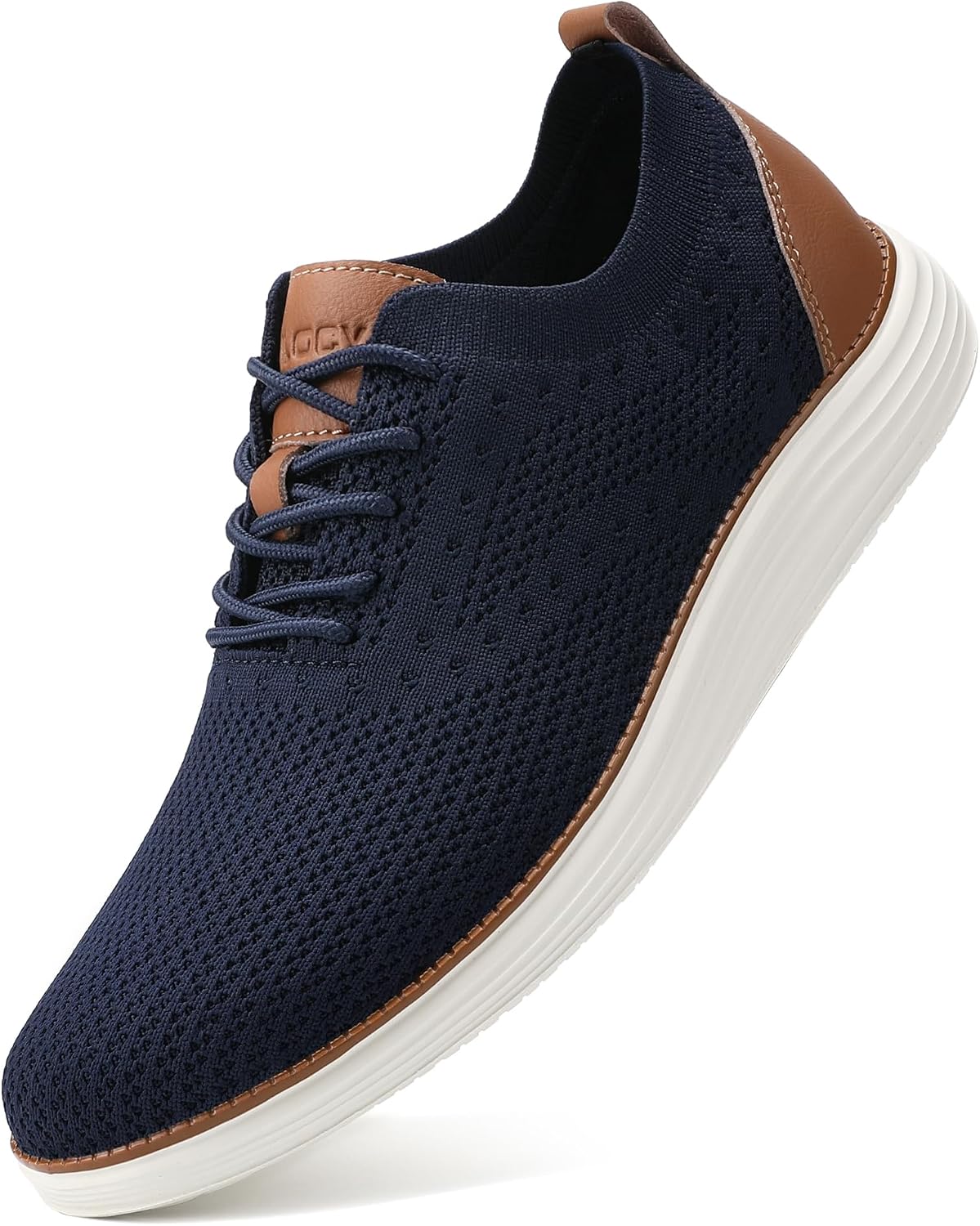 Men's Casual Business Sneakers (Black, Size 44W) | Stylish Sneakers