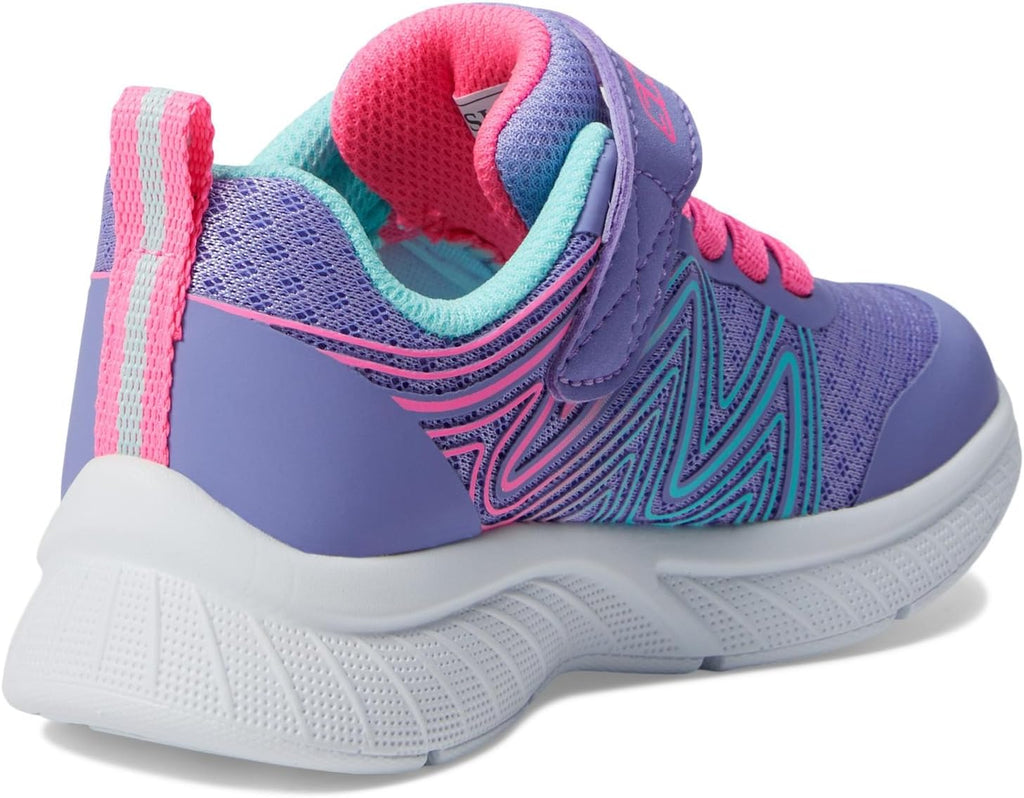 Skechers Kids' Unisex Microspec Plus - Swirl Sweet Sneakers.