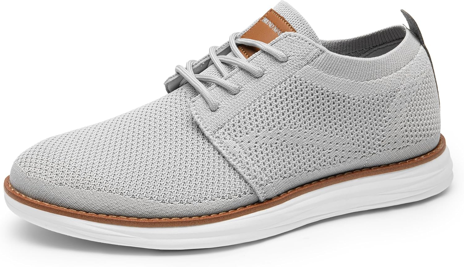 Men's KnitFlex Breeze Mesh Lace-Up Oxford Walking Shoes