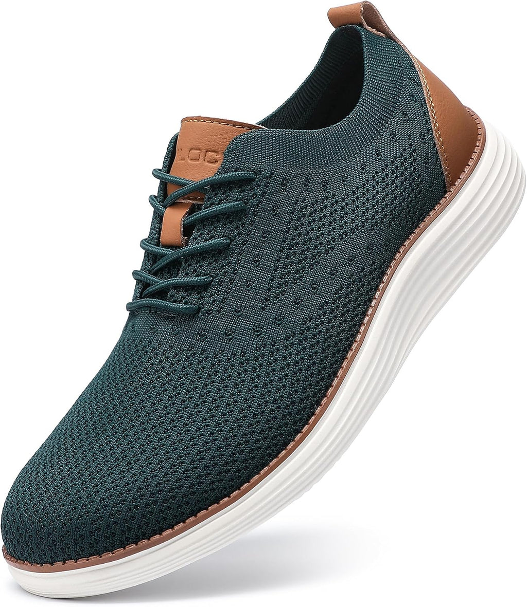 Men's Casual Business Sneakers (Black, Size 44W) | Stylish Sneakers